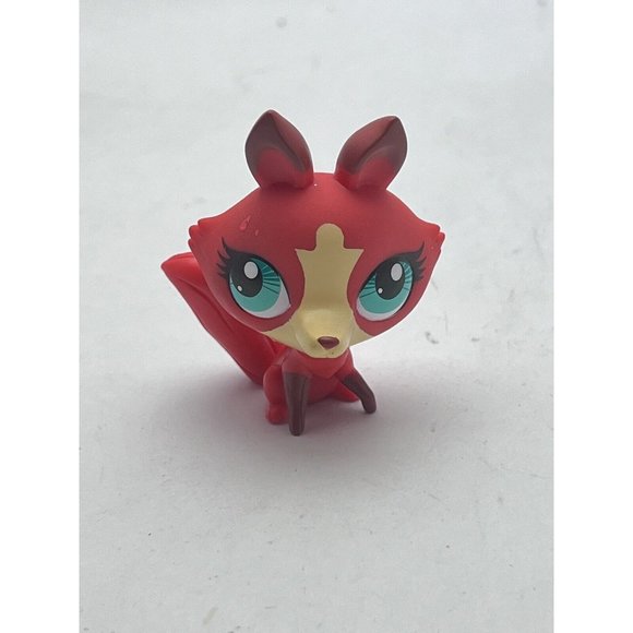 Authentic Littlest Pet Shop FOX #3298 (Red Brown Tan) Bin M - Picture 1 of 5